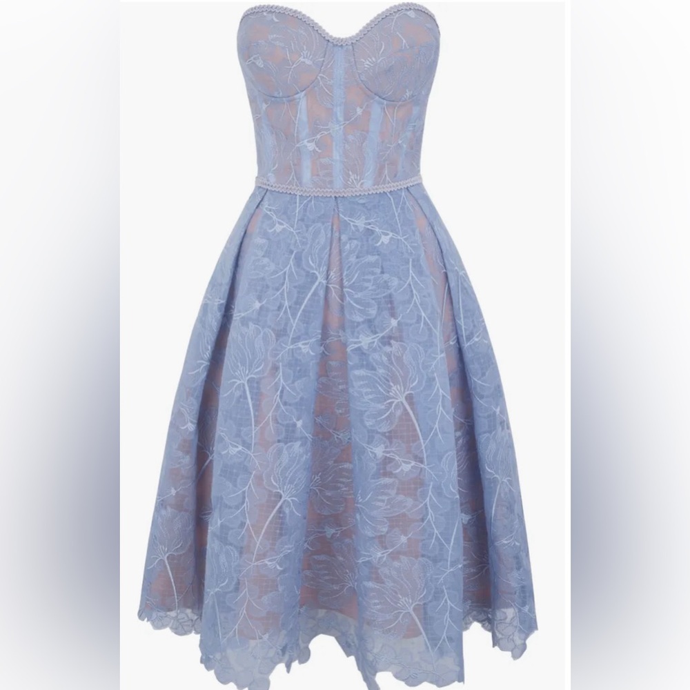 Olivia Strapless Lace Dress
NADINE MERABI S/M